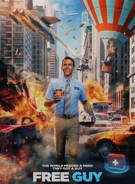 timian77's tweet photo. Absolutely loved @VancityReynolds &amp; @FreeGuyMovie. The music, cameos, animation &amp; of course blue shirt guy! So much, much needed fun…Best film I’ve seen in an age. #FreeGuy https://t.co/UiHpHI4yLb
