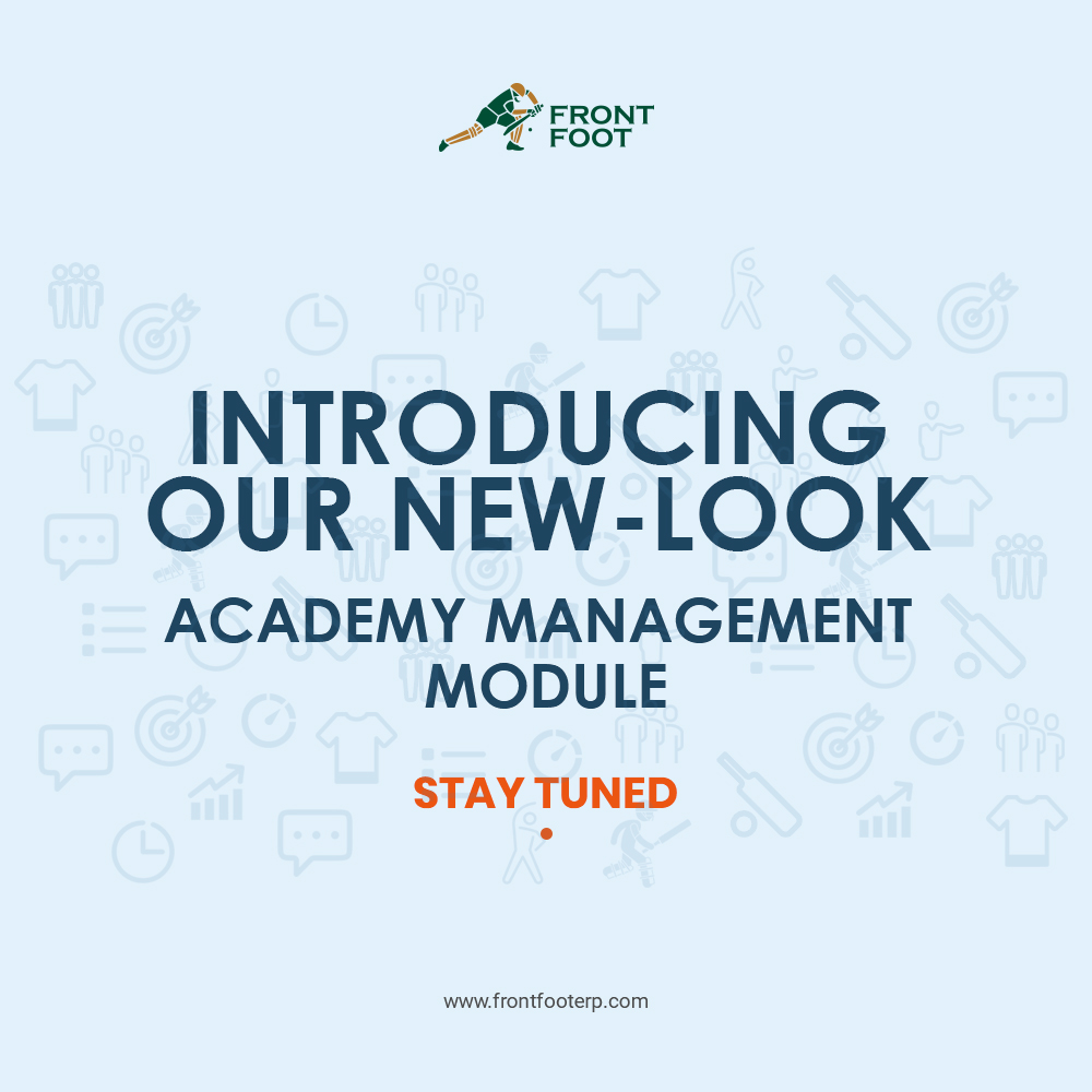 ErpFrontfoot's tweet photo. Lauching our new feature-packed Academy Management Module.

Reach out to us to know more.
Link to FrontFoot - https://t.co/zkKMiCK36D

#sportsmanagement #sportstechnology #sportsanalytics #sportstech #cricketfever #academymanagement https://t.co/uoEaAzzvrh