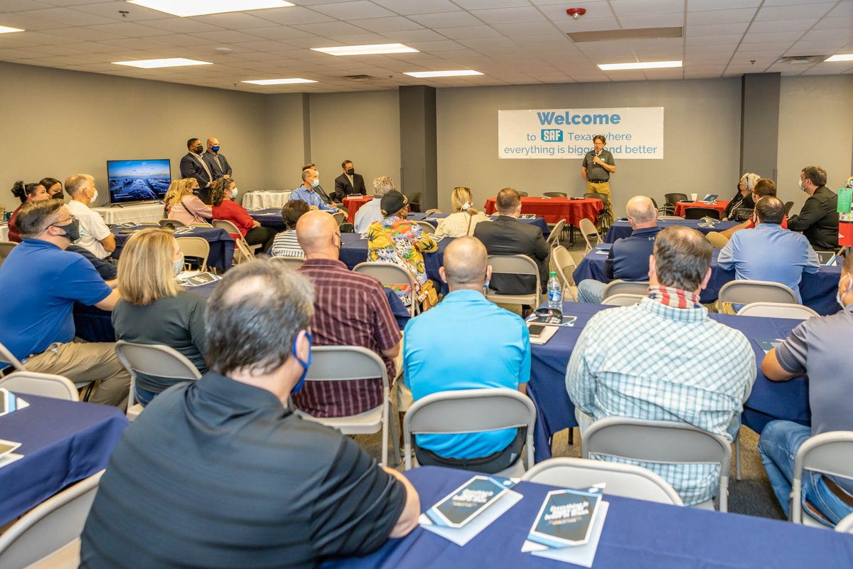 SAFDOTCOM's tweet photo. A big thank you to everyone who joined us and to the community members who participated in the grand opening event for SAF Texas. We look forward to our future in Temple as we continue to grow our team locally and our business. https://t.co/kc0mXWjr6V
