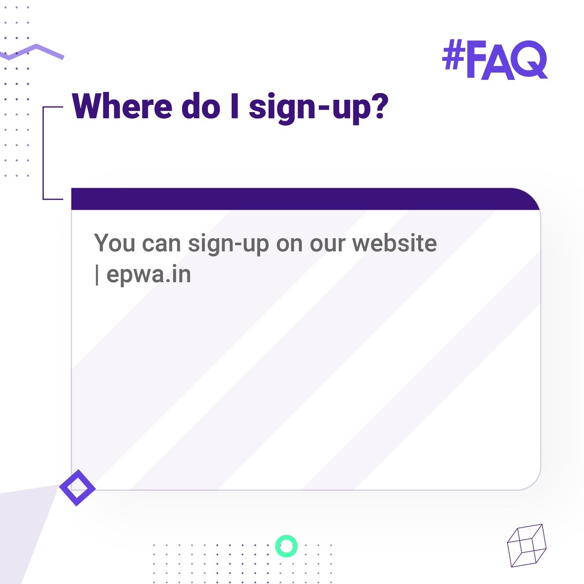 ewacentre's tweet photo. #FAQs 
Still have a query? Write to us at info@epwa.in

#GuardTheGamers #EPWA #PlayersRights #EsportsWelfare #eSports #Gaming #Gamers #PlayTheGame #DontBePlayed #esportsindia #battlegroundsmobileindia #bgmi #playstation #xbox #fortnite #twitch #mobilegaming #consolegaming #csgo https://t.co/LcE2LQDqJS