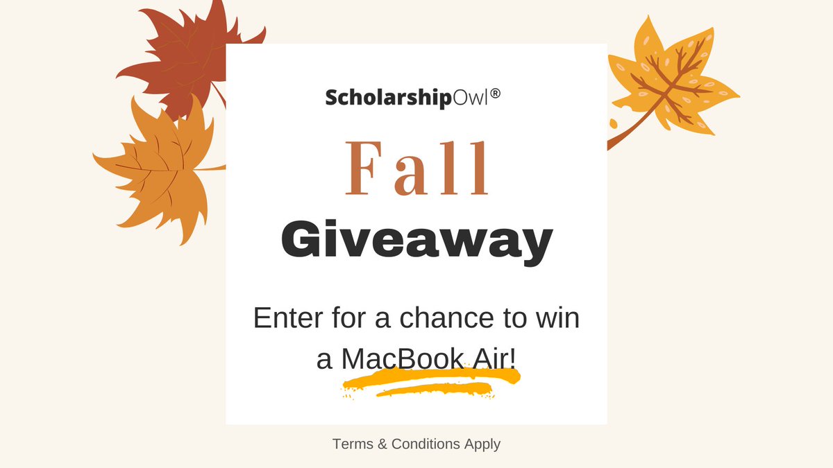 ❗GIVEAWAY ALERT❗
Win a #MacBookAir with multiple ways to be a #WINNER! 
The #COMPETITION lasts until the 30th of September!
Visit this link: bit.ly/sowlfall-givea… 📌