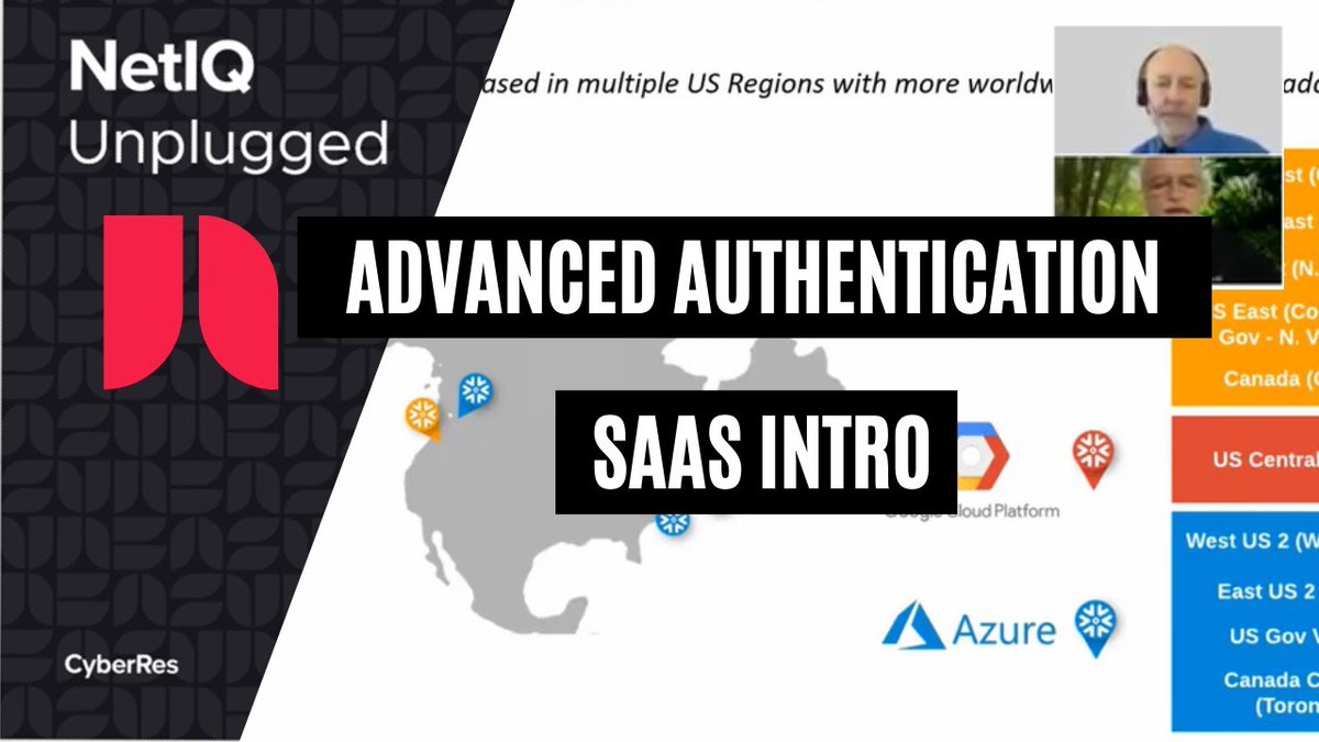 rclees_mf's tweet photo. DYK? #NetIQ Advanced #Authentication, your central authentication platform, is now available as a service? Get all the details in @MicroFocusSec's new #IAM unplugged video: | #IdentityManagement #CyberResilience https://t.co/KFsa1nYQrV #TeamMicroFocus https://t.co/5VcmX3yfQb