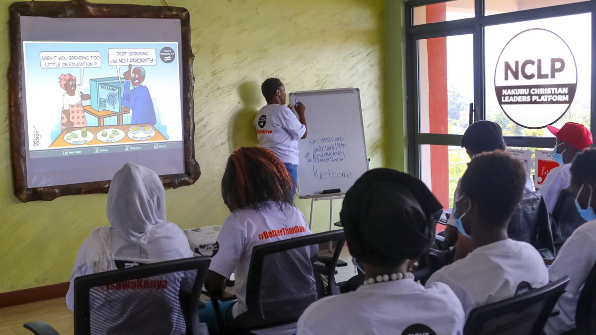 nakuruboxke's tweet photo. The Fight Inequality Alliance is a movement of activists and organisations from across the world uniting to take on the growing crisis of inequality.
Thank you for choosing us on the Anti-Debt campaign, and sharing knowledge on austerity to the youth of Nakuru County.
#nakurubox https://t.co/b3PkT6vU1d