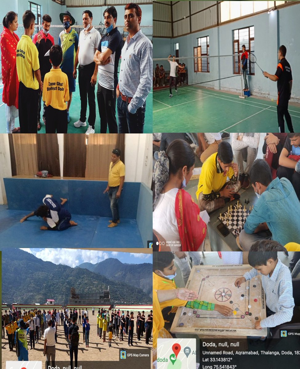 yss_doda's tweet photo. DYSS Doda Organised Inter Zonal District Level Tournament of Indoor Games Carrom,Chess, Badminton, Ropeskipping, wrestling &amp; Tug-of-war under AAG(Boys)
On the Direction of Director YSS Sh. Gazanfar Ali &amp; under Guidance of DYSSO Jaffar Sheikh @dgyssjk @GazanfarAli_07 @DistrictDoda https://t.co/TySz7ZLR9j
