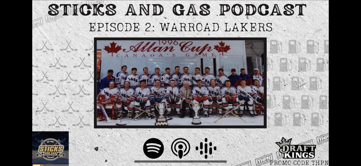 🚨Episode #2 is here🚨
The only AAA Sr. team to win the Allan Cup three times in a row and appear in six straight.  
These Americans were good!🇺🇸🏆@hockeypodnet <a href="/usahockey/">USA Hockey</a> <a href="/AllanCup/">Doug Mathieson</a> 
Available on Apple Podcasts, Spotify or Google 
podcasts.apple.com/ca/podcast/sti…