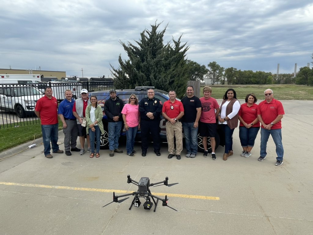 GIPoliceDept's tweet photo. Huge shoutout to all of our donors! Without them, we wouldn’t have been able to make this purchase. The drone has already shown to be a huge asset to our department and the community. #crimestoppers #drone #GIPD https://t.co/PF9DCNq4QV