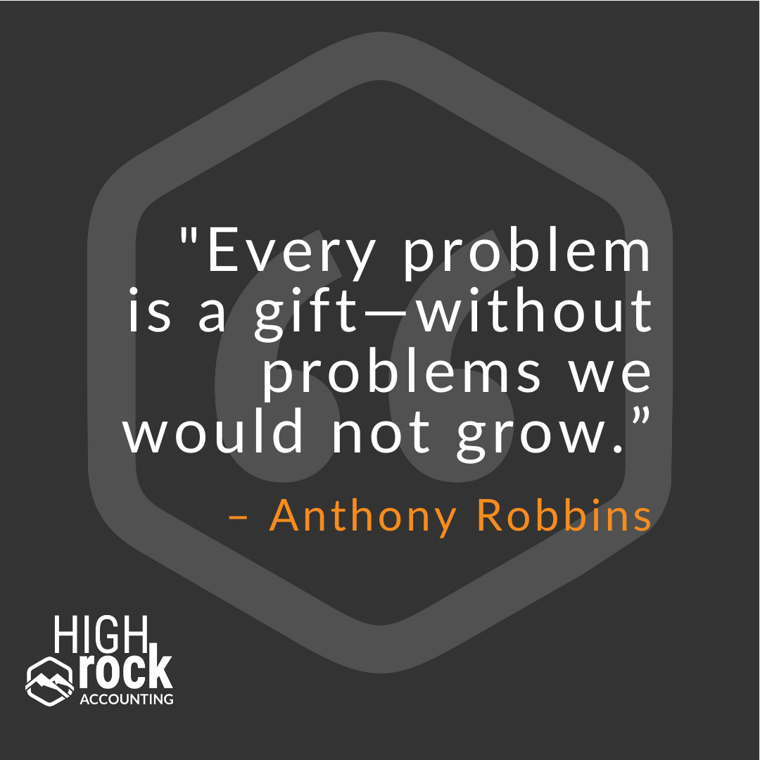 HighRockCPAs's tweet photo. It is an unrealistic idea that you can go through life without conflict or issues happening. However, the problems you face will build character, engage creativity & build humility.
#highrockcpas
#cpaworlddomination
#quoteoftheday
#growthispossible
#embracetheproblems https://t.co/NpobfkkC5s