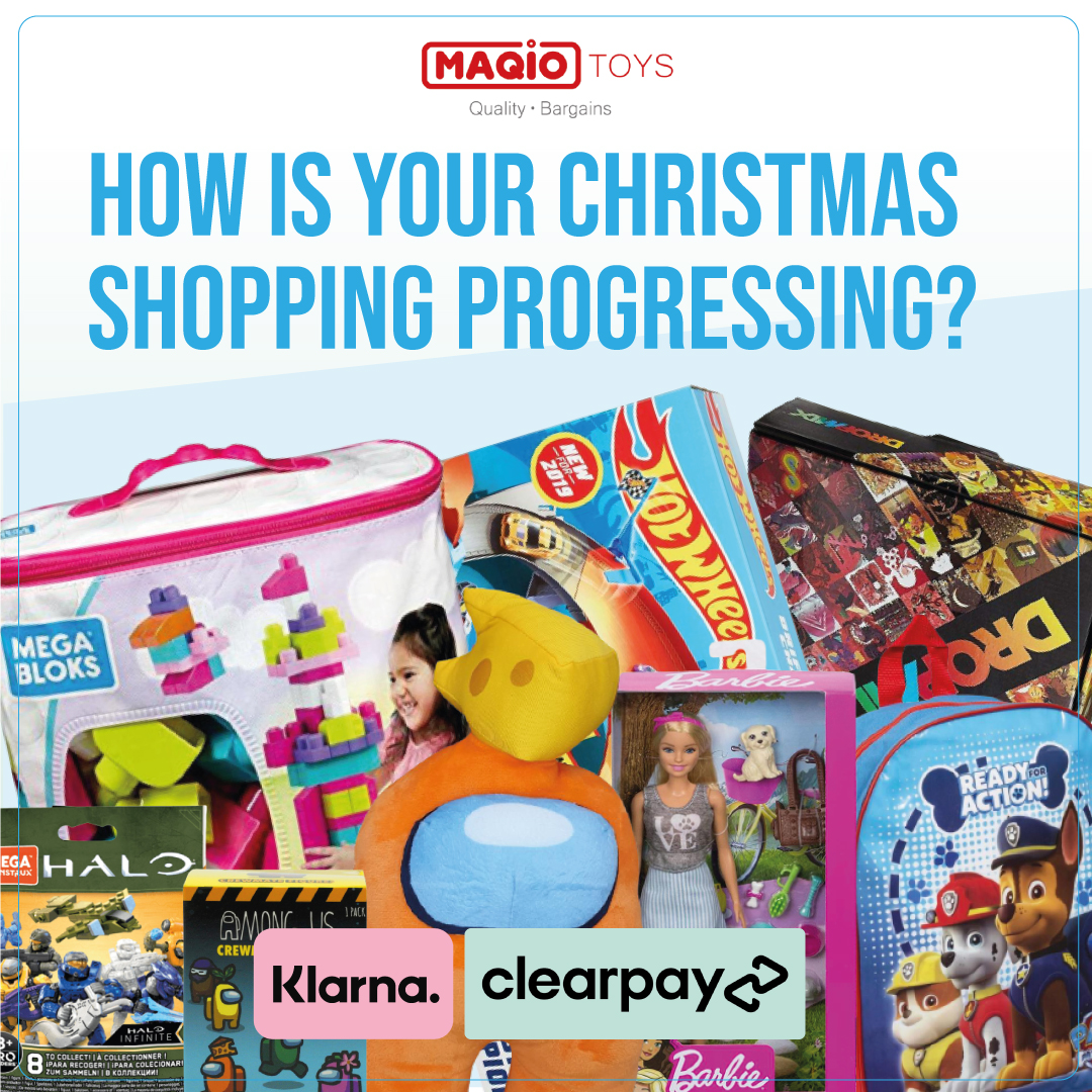 MaqioToys's tweet photo. How is your Christmas shopping progressing? 😊
Shopping checklist at hand, list of names ready, Christmas budget all complete, Range of toys selected.
👉https://t.co/TJMuKf8YpZ
#christmas #shopping #toys #hotwheels #presents #dropmix #amongus #barbie #pawpatrol #halo #lego https://t.co/OLHny6x2SH