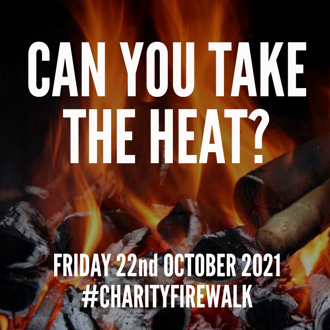 thedoorstroud's tweet photo. ONE MONTH TO GO! Can you take the heat? https://t.co/1TPW70RThc Sign up today, get sponsored and raise money to change lives for the better! #FridayFeeling #FireWalk #StonehouseCourt https://t.co/lhCbIBR9Cc