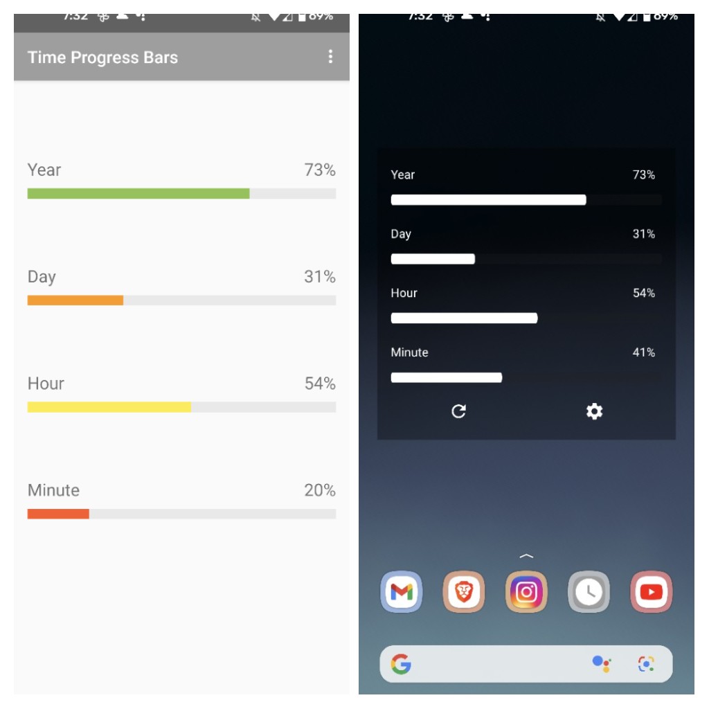 android_amanda's tweet photo. 2021 is 73% complete!
Check out the Android app I made. Free, no ads, includes a home screen widget, available in 100+ languages: https://t.co/1cIiWE216d
App preview video: https://t.co/kbCvyxnCnb
#TimeProgressBars
#yearprogress
#bluepandadev
#monthprogress
#WomenInTech https://t.co/J8B431o9Pl
