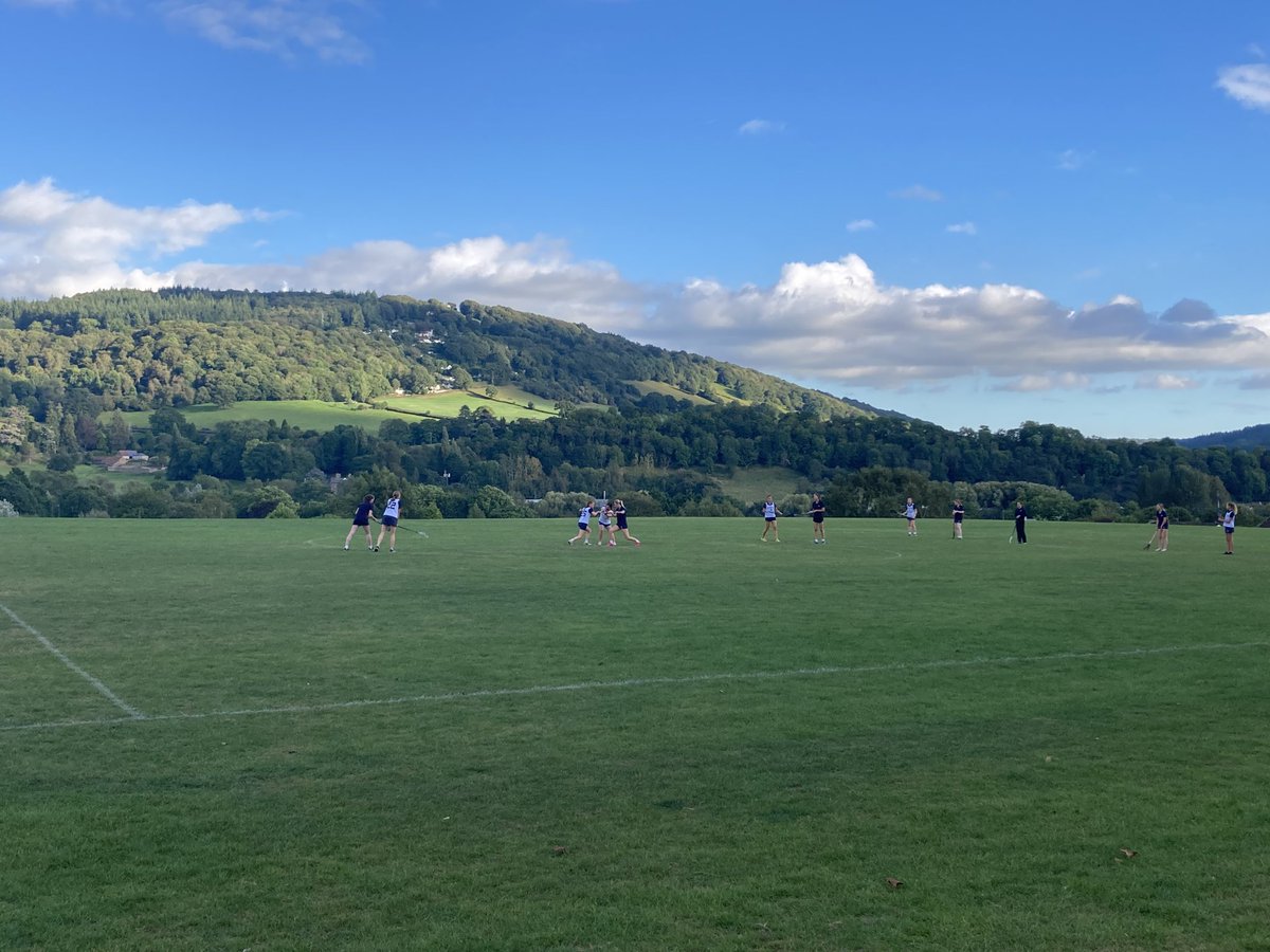 A beautiful evening for senior #lacrosse training