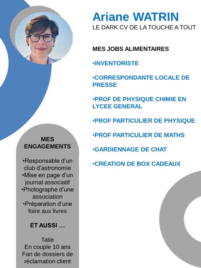 ArianeWatrin's tweet photo. #pleaseRT ce Dark CV d’ #ingénieur #qualité , leader de terrain, à #Bayonne dans le #Labourd #PyrénéesAtlantiques , dispo pour une industrie #i4emploiR LINKEDIN sur mon profil Twitter https://t.co/cF9sc8F6u2
