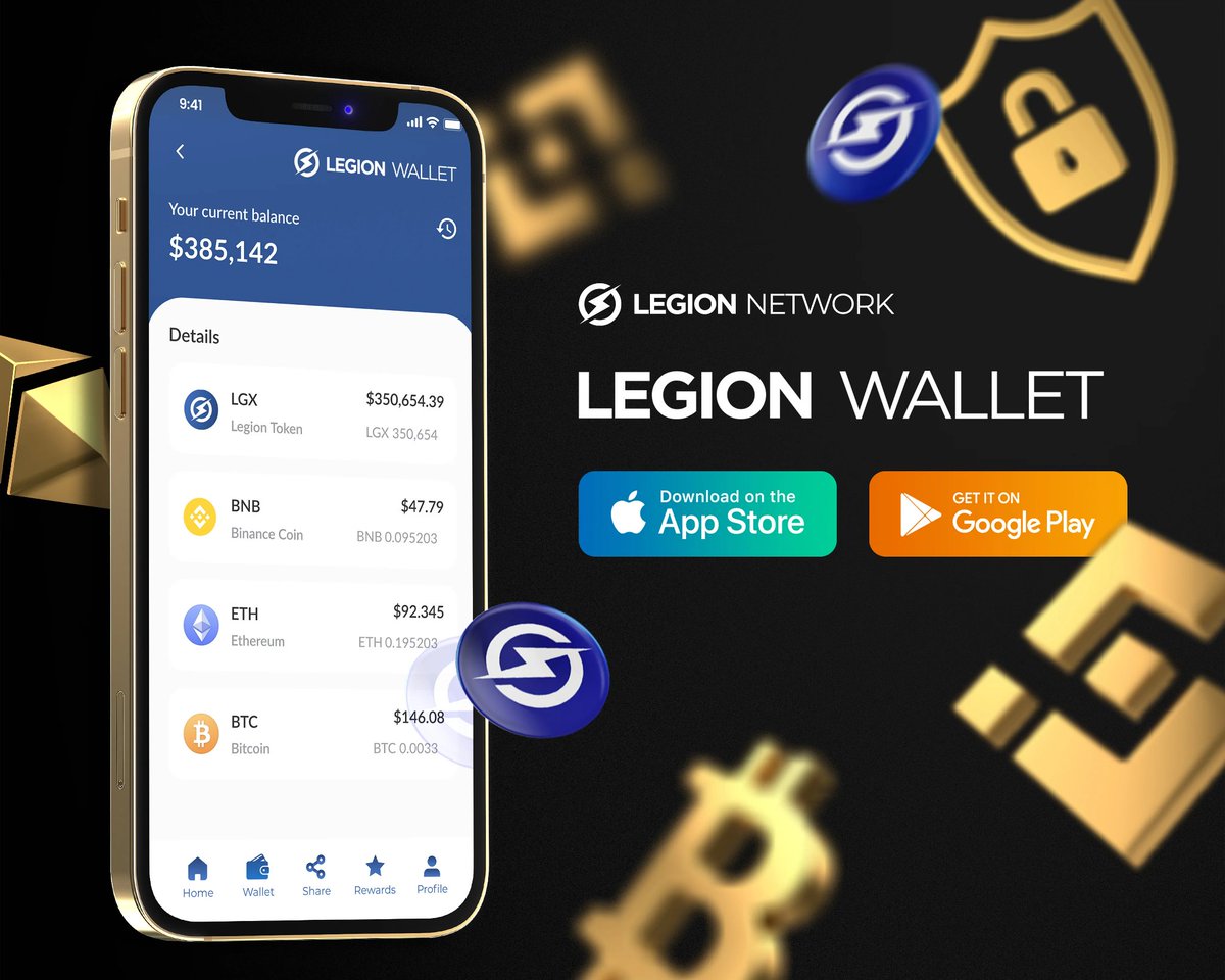 LegionNetwork__'s tweet photo. Introducing Legion Wallet:

Store multiple cryptocurrencies, access dApps as well as the entire Legion Network ecosystem and easily use your card to buy crypto in over 150 countries! Coming Soon!

#LegionNetwork #LGX #Crypto #Binance #BinanceSmartChain https://t.co/zVEaHbG7vH