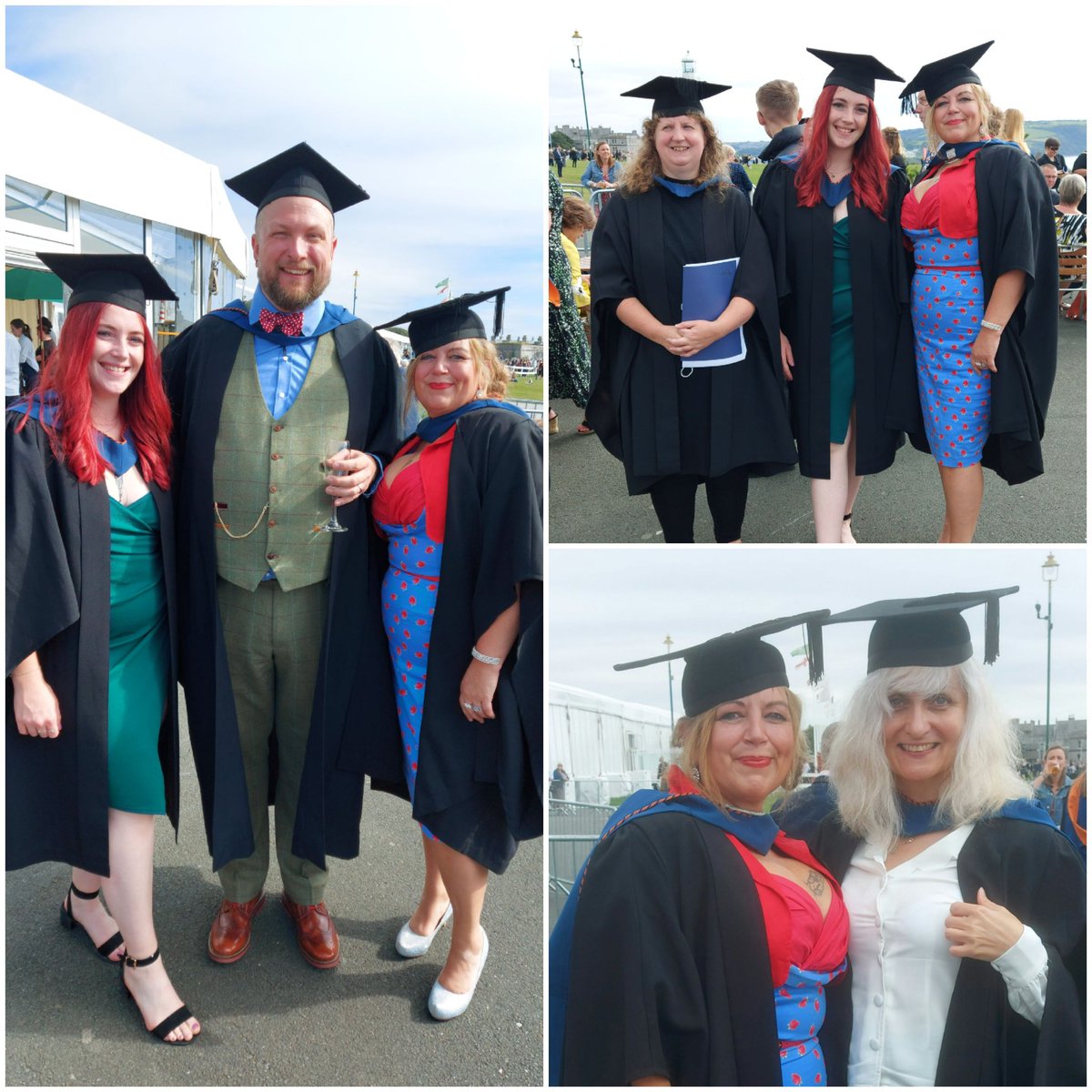 Mandy57124076's tweet photo. Like herding cats trying to get a group photo! DPT's first cohort of Nursing Associates Graduation Day.  No global pandemic could stop us. See us at MBU, PICU, Langdon, Moorland View, CAMHS #nurseassociates @DPT_Perinatal @DPT_ChiefExec @ChrisBurford12 @PaulB_DPT @SandyKnowlesUoP https://t.co/TvIfkX6hT2