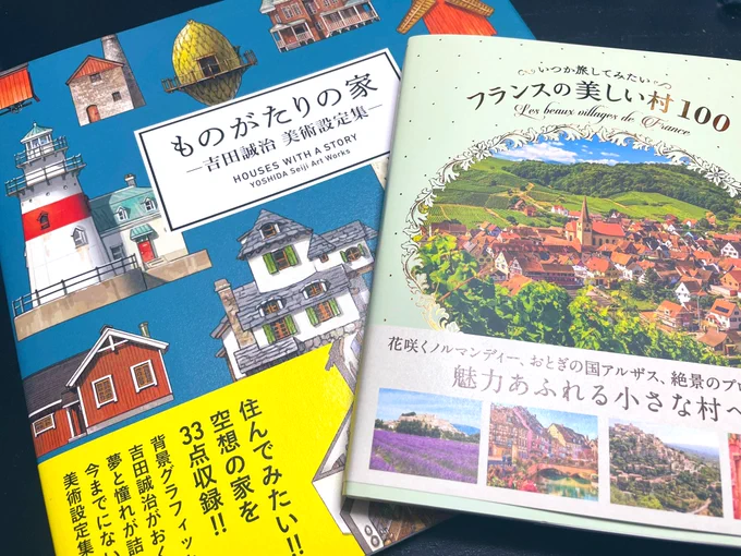 今後背景や建物の参考になるかと思って買った本、見るだけで普通に楽しい内容だった 