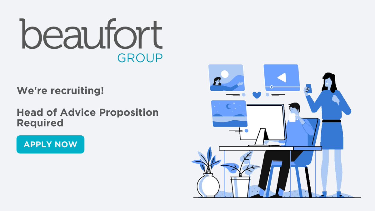 We have an exciting opportunity for an enthusiastic and committed Head of Advice Proposition. Please read the full job description bit.ly/3EJZfUx If one of your connections would be interested in this vacancy, please do share this post with them.
 #applynow #recruitment