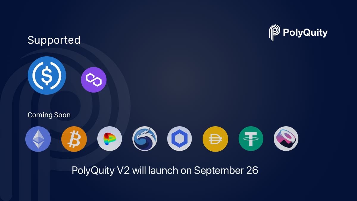 polyquity_org's tweet photo. PolyQuity V2 (Multi-collateral Assets) is ready to launch on September 26, 2021!

https://t.co/8WrLV1QcYf https://t.co/GyNFBqpFn8