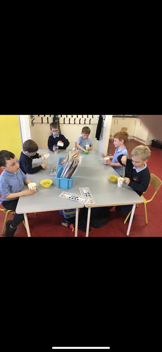 BrowneQuin's tweet photo. In Science we have been investigating different sounds. The children made shakers using rice and pasta and then compared which made the louder/softer noise @ns_quin https://t.co/tibo8w5swG