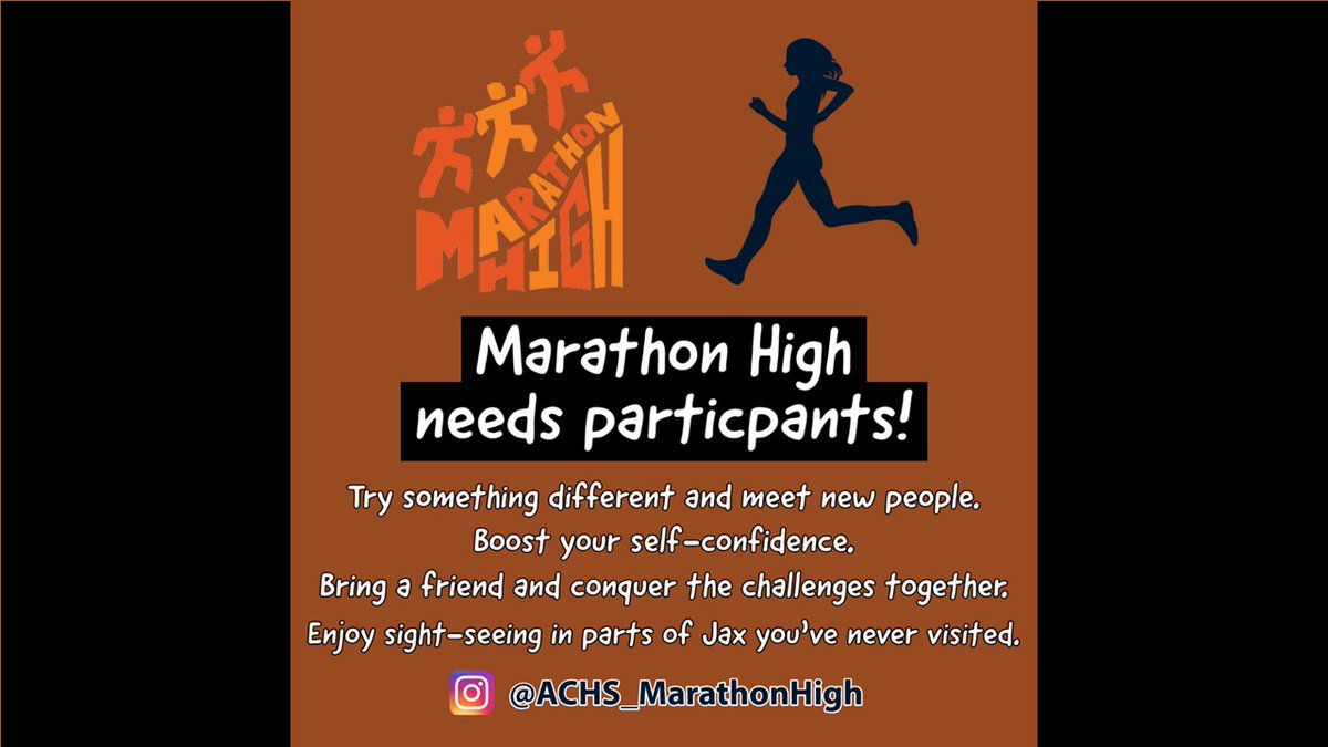 themorningrays's tweet photo. Contact Mr. Cushnir (CushnirC@DuvalSchools.org) if you're interested in joining the Marathon High team. https://t.co/Epy6cVjF9A