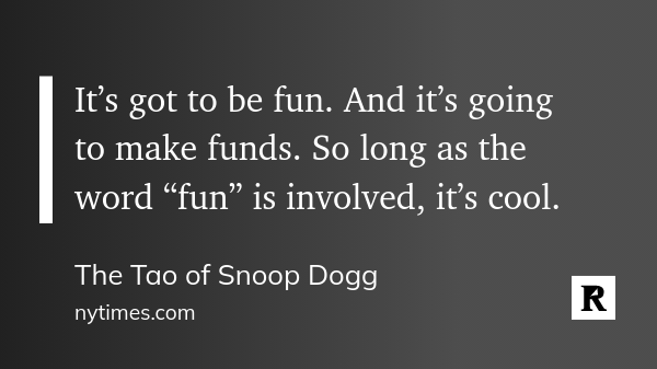 As a business philosophy, you can do much worse than this: