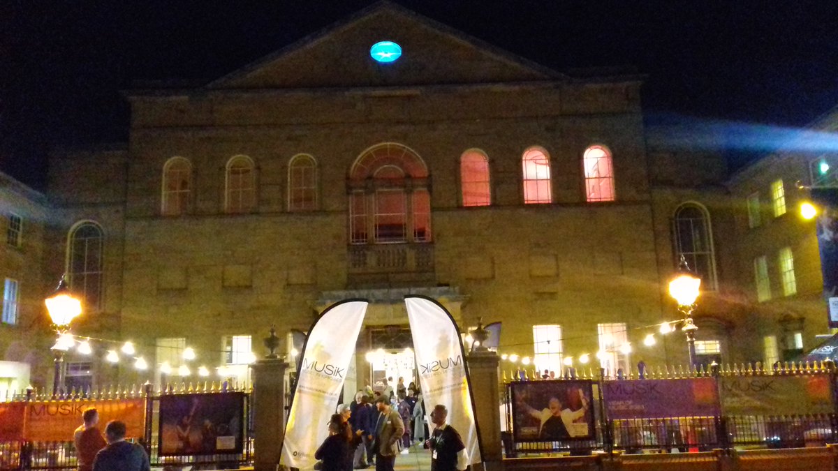 Enjoyed meeting some interesting folks @musicinkirklees #Kirklees #YearofMusic2023 launch on Weds eve. @theLBT courtyard looked fab & there was some great #livemusic. Looking fwd to presenting world class #bluegrass #Americana & roots as part of it, before, during & beyond 2023!