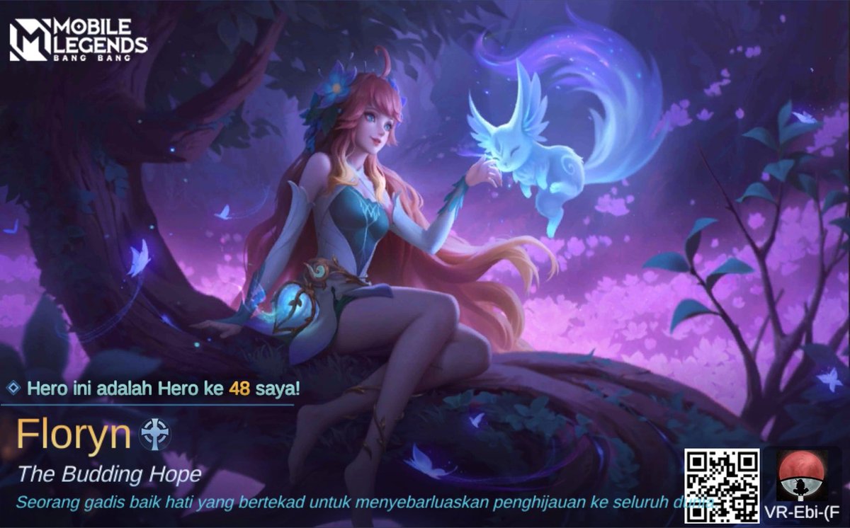 FebriyanaBM's tweet photo. Saya baru saja mendapatkan Hero baru Floryn di Mobile Legends: Bang Bang! Ayo berhadapan melawan Player MOBA terbaik dunia bersama-sama! 
https://t.co/GK98ZT2XUw https://t.co/rMvSutJqzR