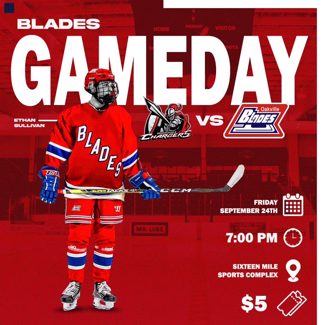 Oakville Blades to play big Saturday game on National TV - Oakville News