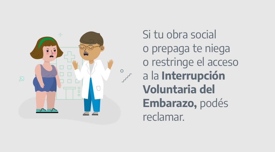 Las obras sociales y prepagas deben garantizar todas las prestaciones del Programa Médico Obligatorio. Si te obstaculizan la práctica de IVE, podés hacer un reclamo acá: bit.ly/reclamosIVE