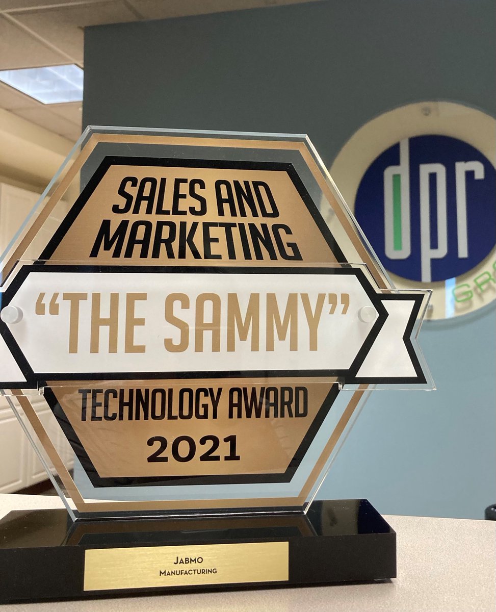 Congrats @Jabmo for being named Organization of the Year in the #2021SammyTechnologyAwards! We love partnering with such talented clients!