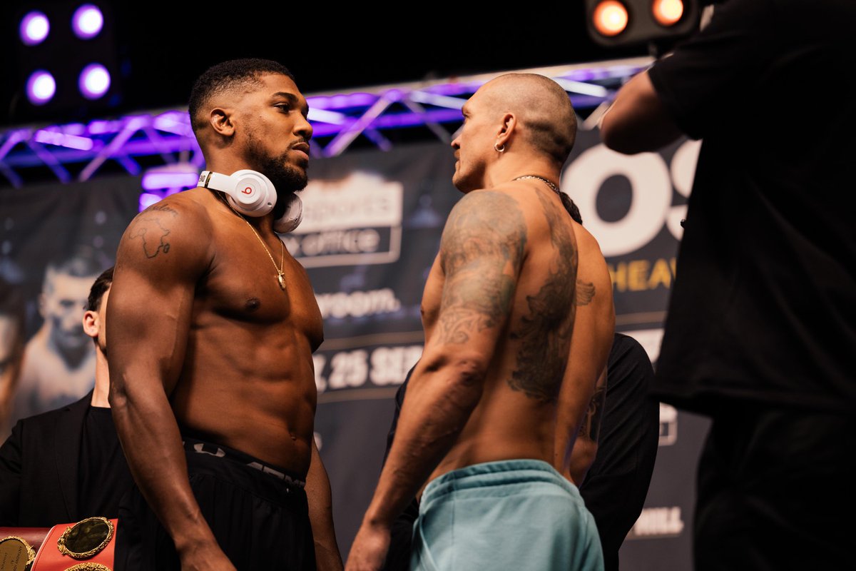 anthonyjoshua's tweet photo. We have a fight. https://t.co/3OUOhzRCpx