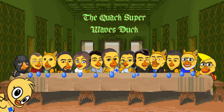 moonhiter's tweet photo. The Quack Supper
Waves duck meme from @waves_indo member
Lets grow together
Come join us in @wavesducks games the best game #PlayToEarn Game on #CRYPTOCURENCY
With the most and the best adviser @sasha35625 and the great team
#Wavesduck #Wavesindo https://t.co/eUyKiTCATl