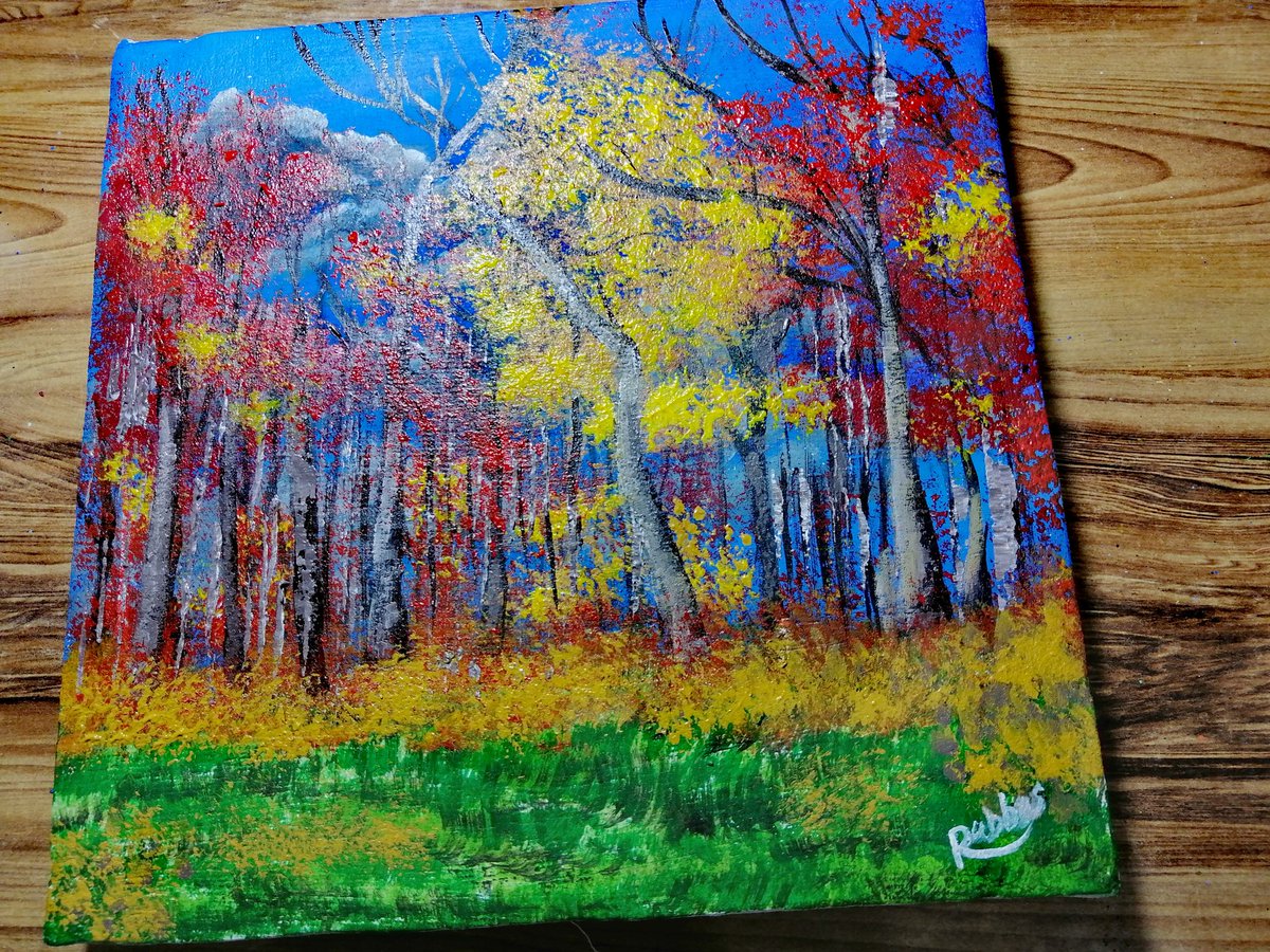PaintingRb's tweet photo. Visit YouTube channel 👉RB Painting Official to paint this painting
.
.
.
.
#rbpaintingofficial #painting #art #acrylic #satisfying #artist #artwork #ArtistOnTwitter #demonstration #illustration #drawing #sunset #satisfying #autumn #forest #colour https://t.co/9fKLeMQ1nD