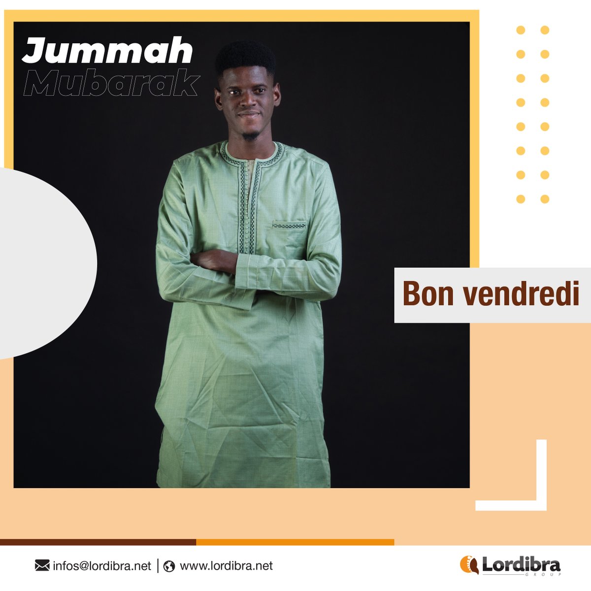 Lordibra_Group's tweet photo. "Jummah Mubarak" 🙏
---
Bonne journée et bon début de week-end! https://t.co/uJrdWoTF0s