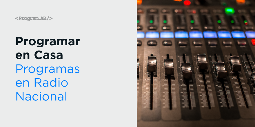 Programar2020's tweet photo. ¿Sabías que en nuestra sección de #ProgramarEnCasa tenemos programas radiales con contenido sobre ciudadanía digital, la computadora y seguridad informática? Escuchalos acá: https://t.co/Ejy590mlZE https://t.co/zXm3wWyPY1