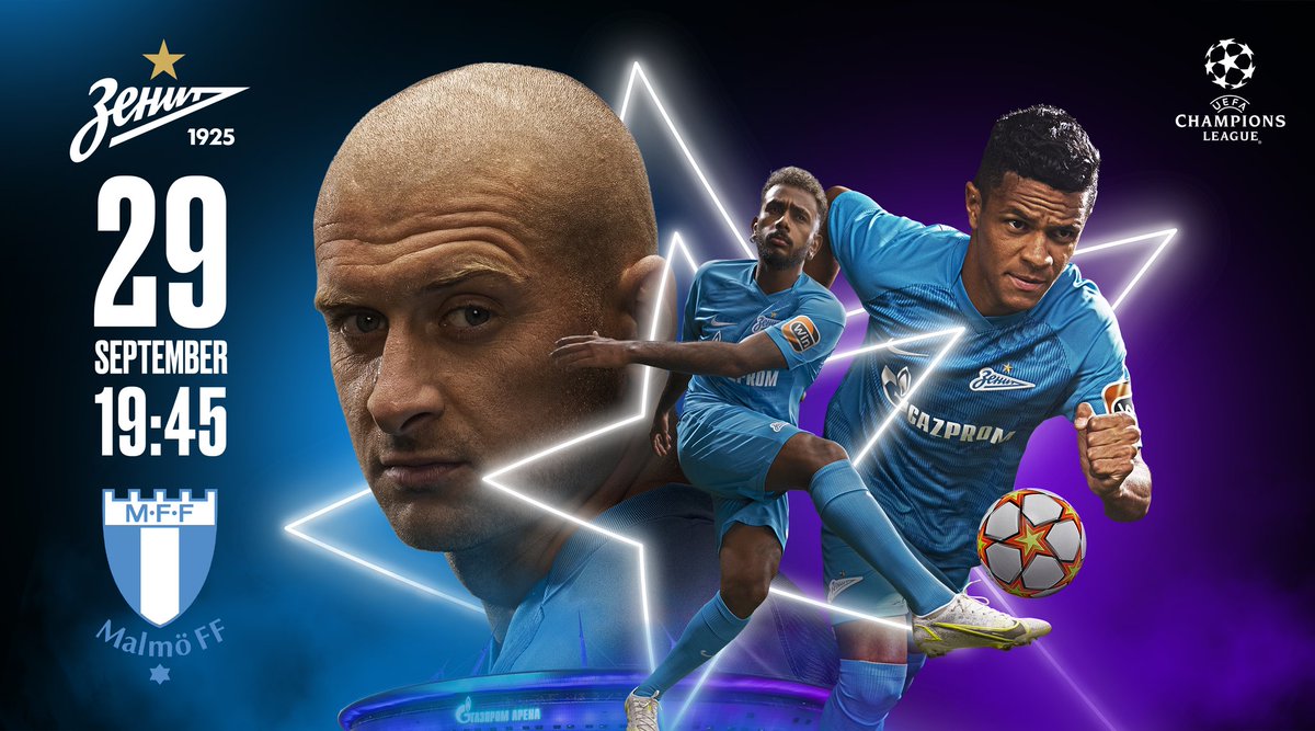 fczenit_idn's tweet photo. Di mana siti bercandaaaa~~~
Kampiun dari Swedia akan melawat ke Gazprom Arena Kamis (30/9) dini hari nanti, jangan sampai ketinggalan!
#UCL #AyoZenit https://t.co/ACjzjqYzB0