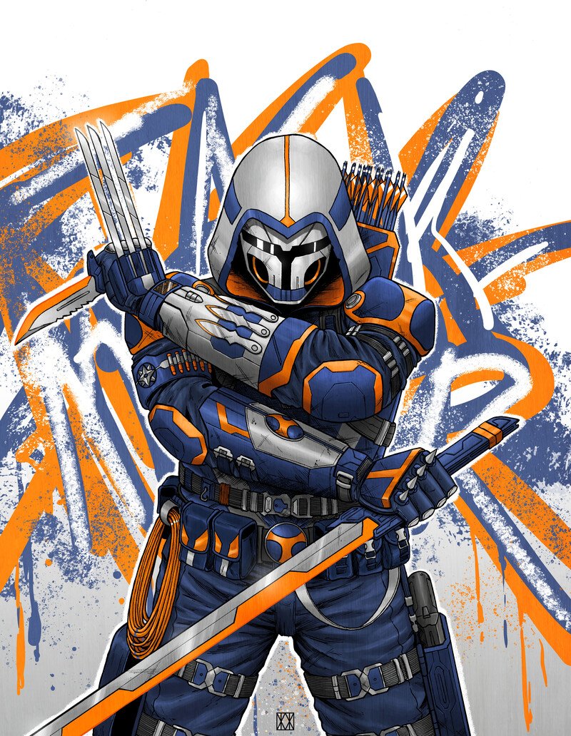 He might be into his new armor

//Credit: Matt Sze on Artstation