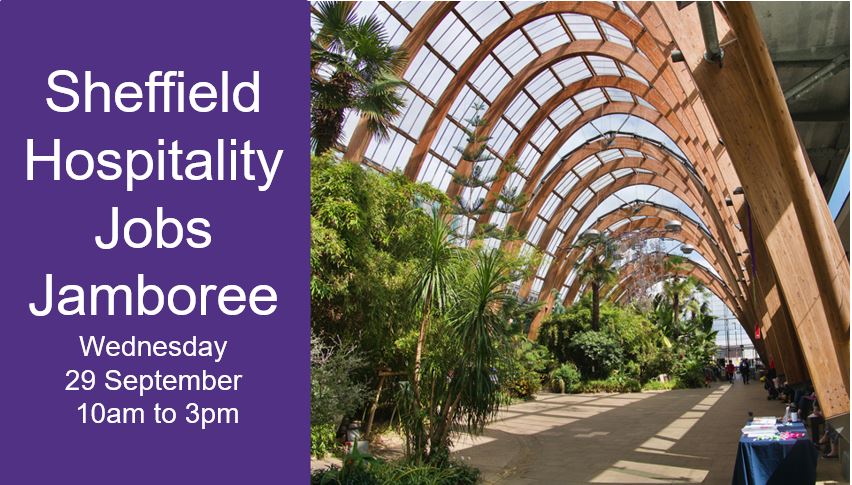 You may have seen that hospitality employers are struggling to fill vacancies now people are going out to pubs, bars, restaurants and hotels more? 
The industry needs staff to ensure Sheffield's hospitality offer, remains one of the best in the region. please share!
#jobsjamboree