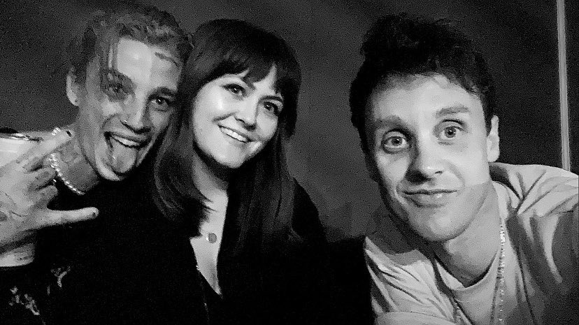 dust_sunlight's tweet photo. Brilliant week writing some new tunes with #AshStymest Tyler Graves and @owencutts at The Qube 🖤

Thank you @projectmelodypm for bringing us all together. Watch this space… https://t.co/4hwUldhWEP