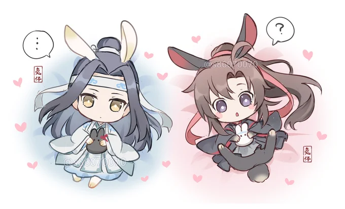 🐰🐰忘羨らくがき 