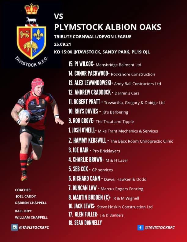Tavistock RFC (@tavistockrfc) on Twitter photo 