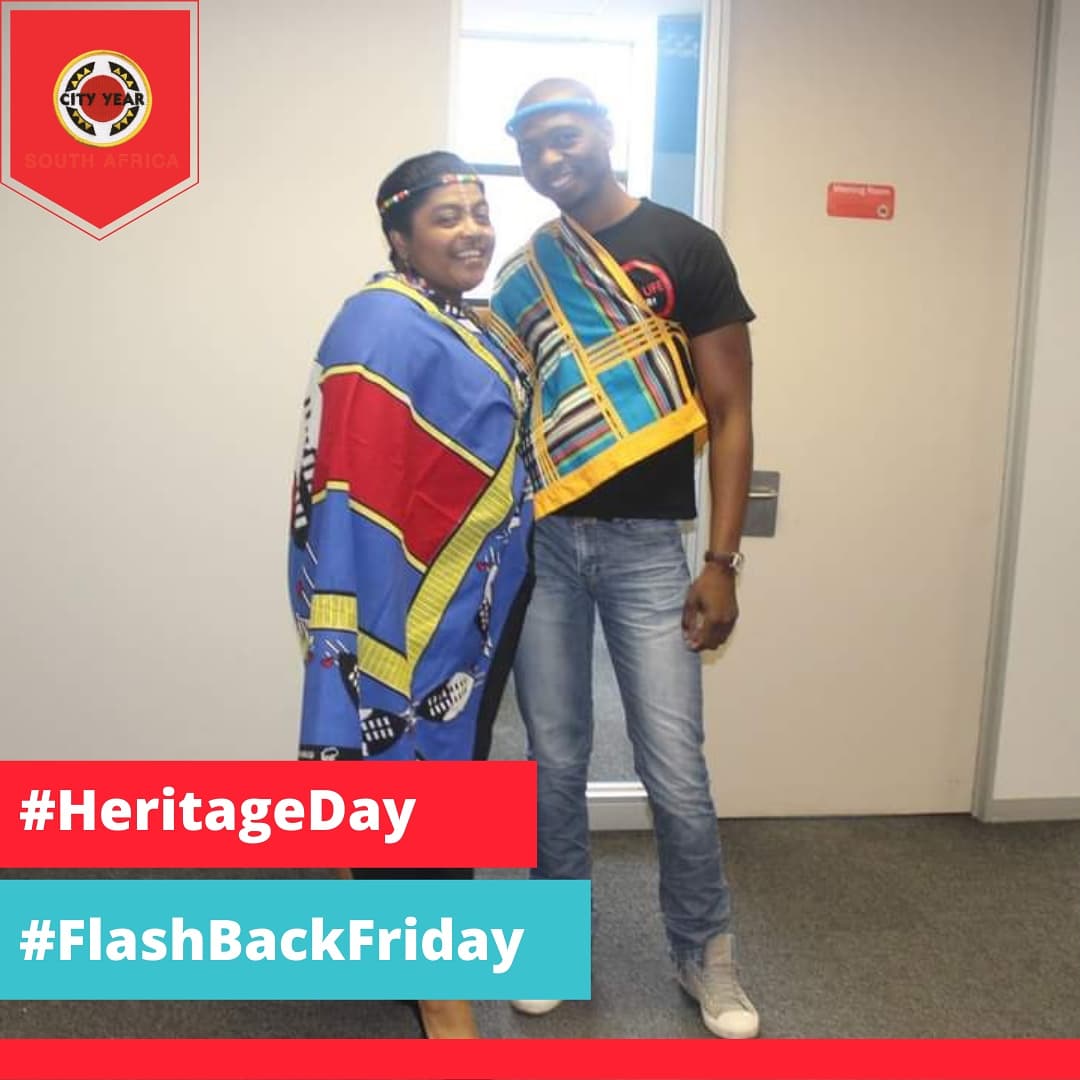CityYearSoA's tweet photo. Happy Heritage Day Mzansi🇿🇦.
We hope your day is filled with colour and pride. #HeritageDay #RainbowNation #FlashBackFriday #Makemzansibetter #Youthservice #ServeToWork https://t.co/nB4dl4bhOs