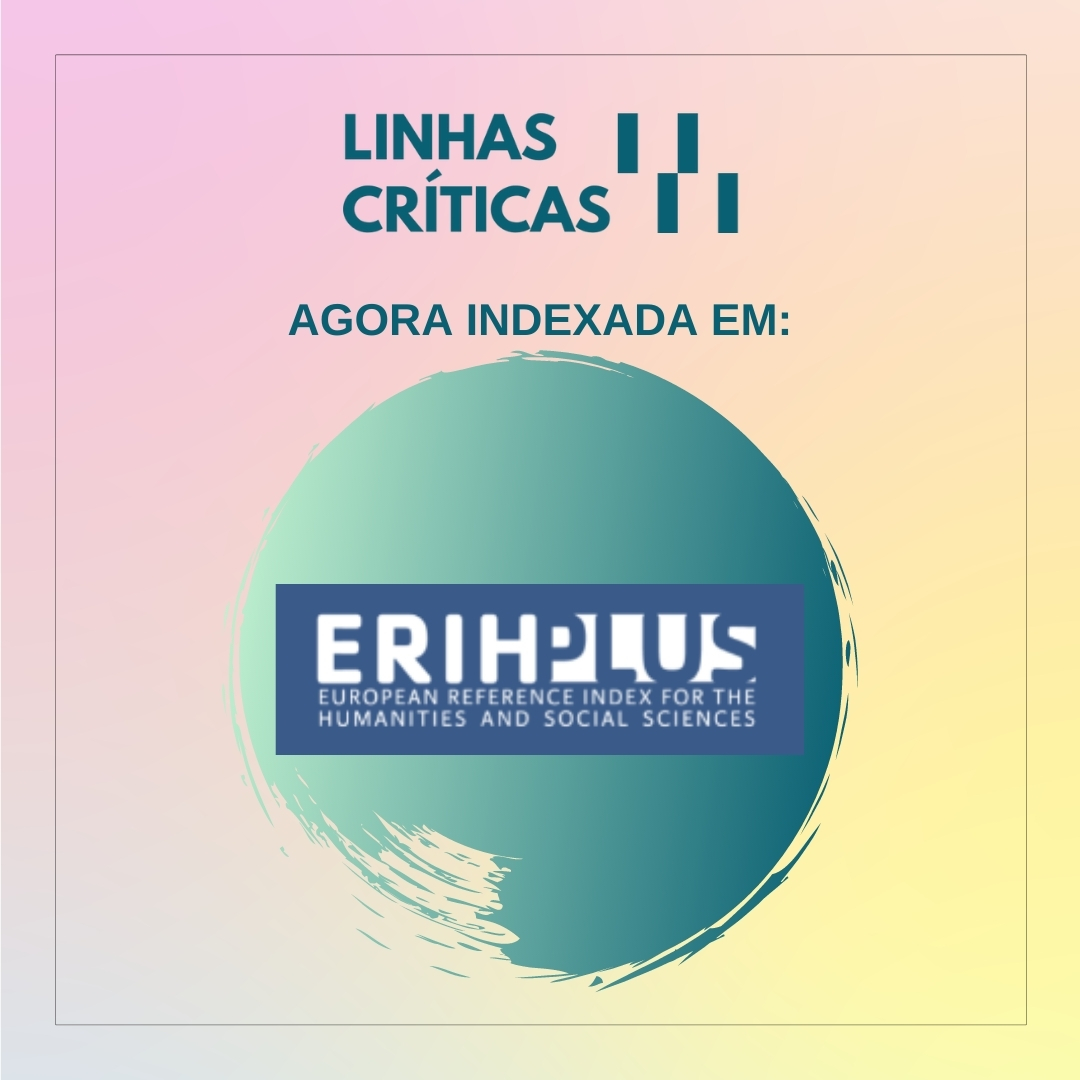 linhas_criticas's tweet photo. A Linhas Críticas agora está indexada no ERIHPLUS. O European Reference Index for the Humanities and Social Sciences é um indexador de periódicos das áreas de humanidades e ciências sociais. https://t.co/28xNQeBBWZ
#erihplus #indexador #periódicocientífico #divulgaçãocientífica https://t.co/1Agc9n24Sq