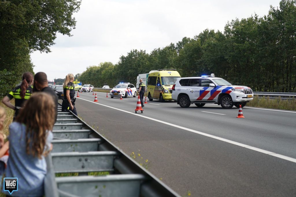 Flinke files door ongeval op A2 bij #Maarheeze ?. #Cranendonck.