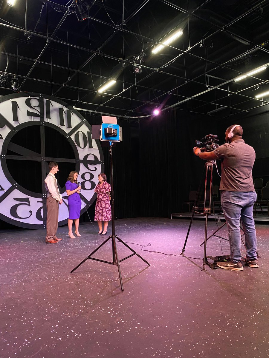 Check out Viking Theatre on KBTX today! A fun feature on These Shining Lives will also be online later today. ✨