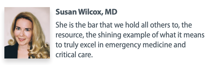 Congratulations to @MiscSusan for being awarded our most prestigious award here at @MassGeneralNews - Brian A. McGovern Award of Clinical Excellence. Well deserved!! @MassGeneralMDs @EMRES_MGHBWH @MassGeneralEM