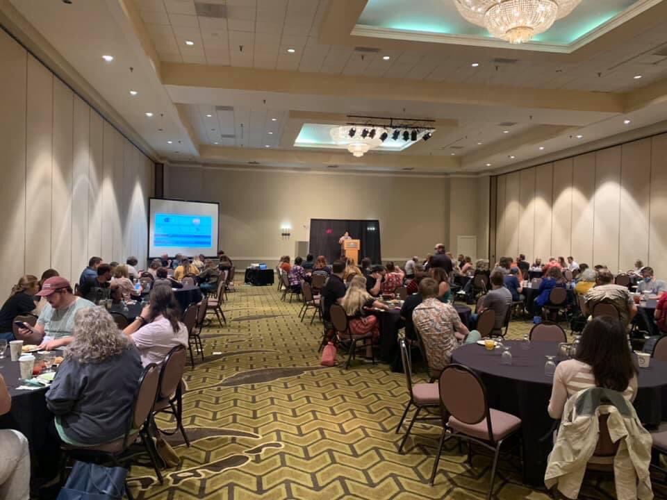 OfficialSTAM's tweet photo. The plenary session and breakfast is going great! So happy to have everyone with us for #STAM2021 https://t.co/a78iv7Avca