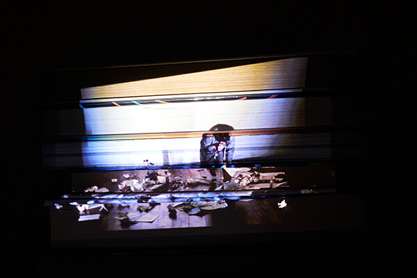 TentacularMag's tweet photo. Unsealed language, seals language and cat talk. 

A response by the feral cat Jade Lewis-Wells @Lilysbarnmate to the performance of @rhystrimble at Spontaneous Combustion an @EventsSlant event, photos @Suzi_Corker - new up on Tentacular https://t.co/gAiZshO2mM https://t.co/Hvgk8uPxD1