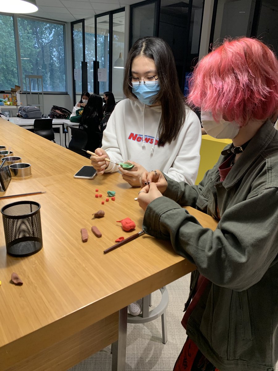 pimstar's tweet image. Tom yum Kung fusion dish. The shrimp has great detail. #bitsize #mastersnack @klbeasley @r_langlands @brianmceven #MYPdesign #prototyping in our #designlab