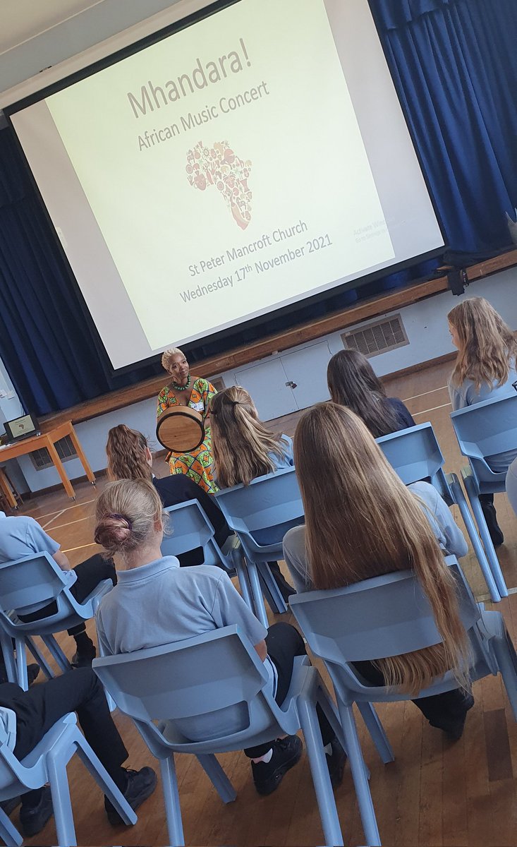 FEHS_MusicDept's tweet photo. Today we welcomed @annamudeka of @MudekaFound and @RotaryNorwich to @FraminghamEarl to work with students in Y8 on songs ready for a charity concert in November. Such a great workshop. Music performance is back and we are just loving it! https://t.co/TVvQv1UUVm