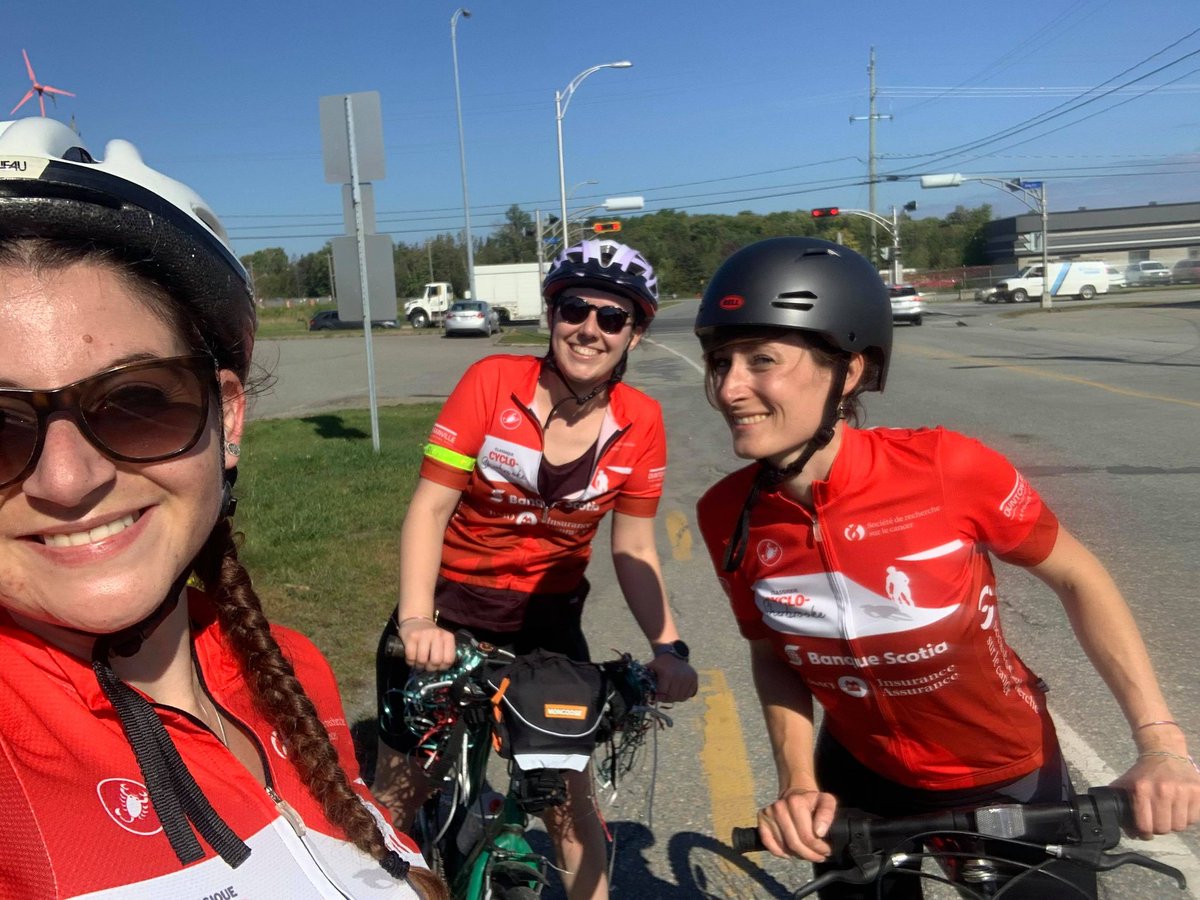 LaboBoisvert's tweet photo. 🙏Thanks to all participants and donators of Cyclo-Sherbrooke 2021 for Cancer Research Society!
Around 35000$ collected (530$ collected by the Labo Boisvert team woop woop 😍)
It was a really good moment with all of you !🚲😊💪 https://t.co/1Op1nC75zh